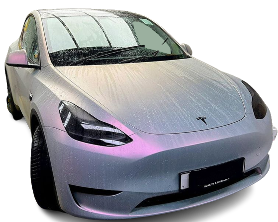silver sunset car